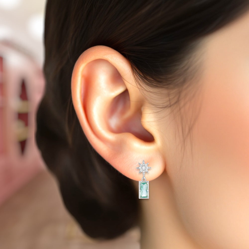Azure Nova Earrings 2