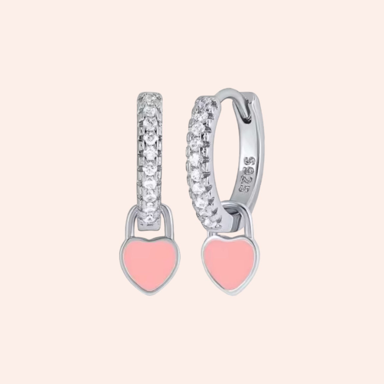 Barely Blush Hoops 4