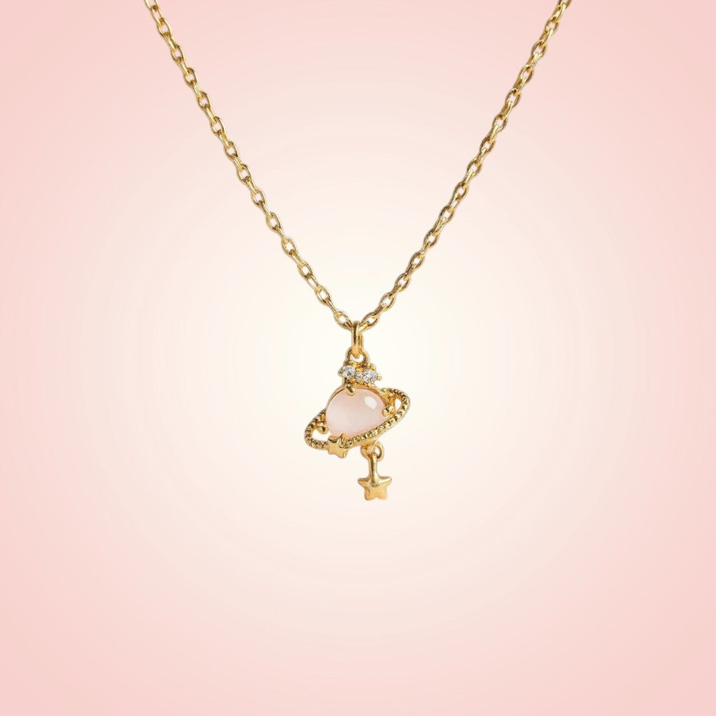 Blush Eclipse Necklace 1