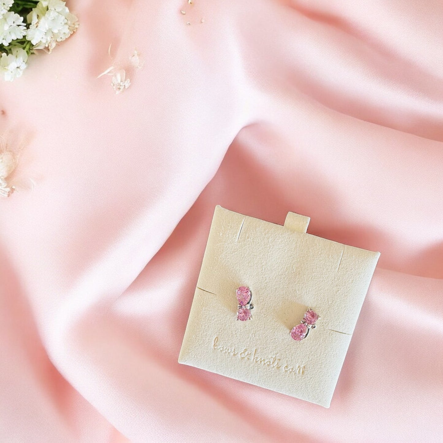 Blush Whiskers Dainty Studs 4