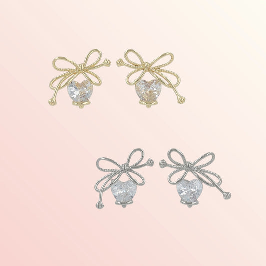 Bow Drop Earrings 4