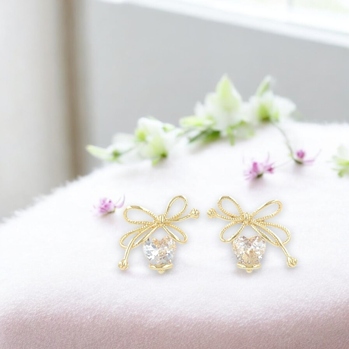 Bow Drop Earrings 6