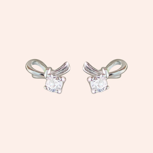 Bow and Knot Stud Earrings 1