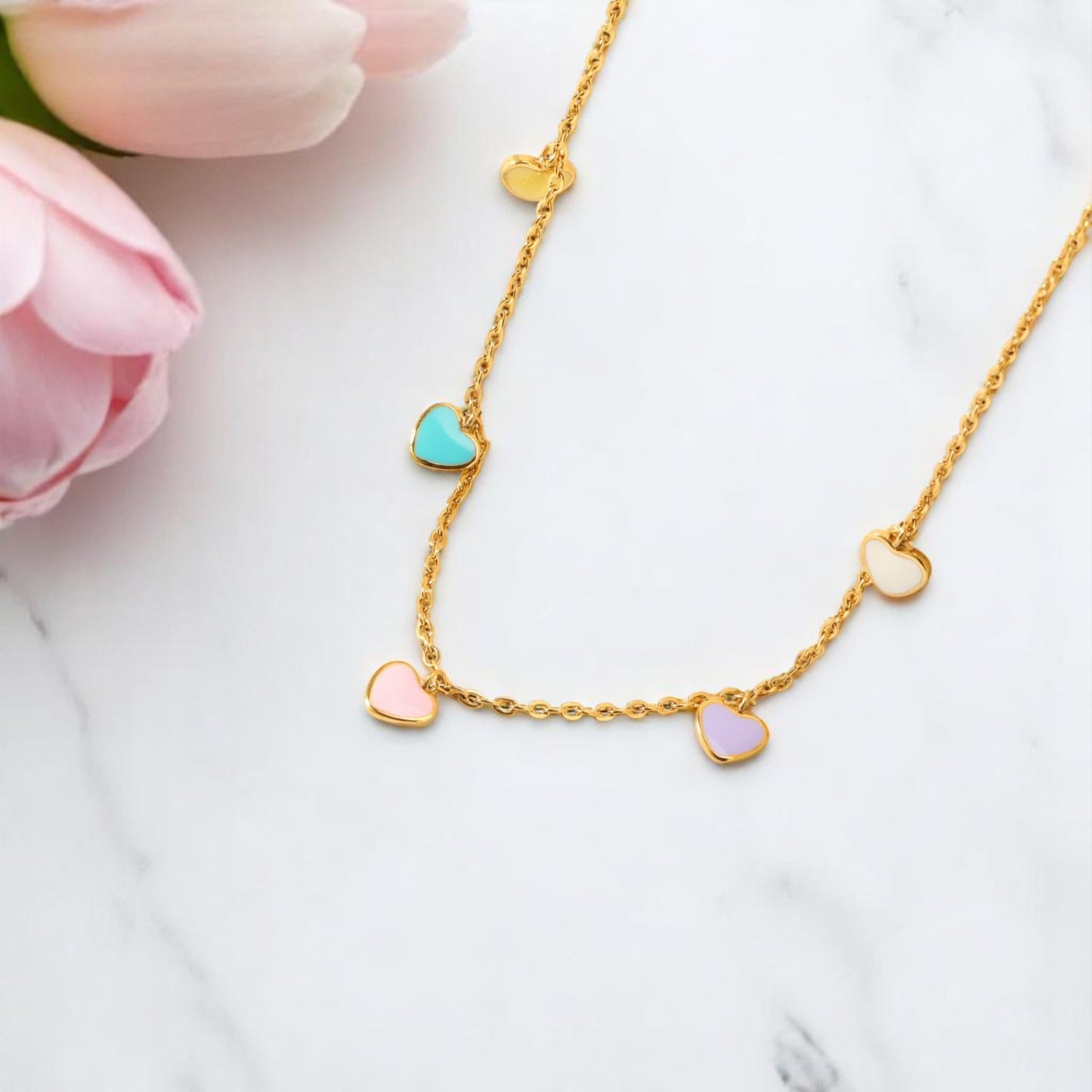 Candy Hearts Necklace 3