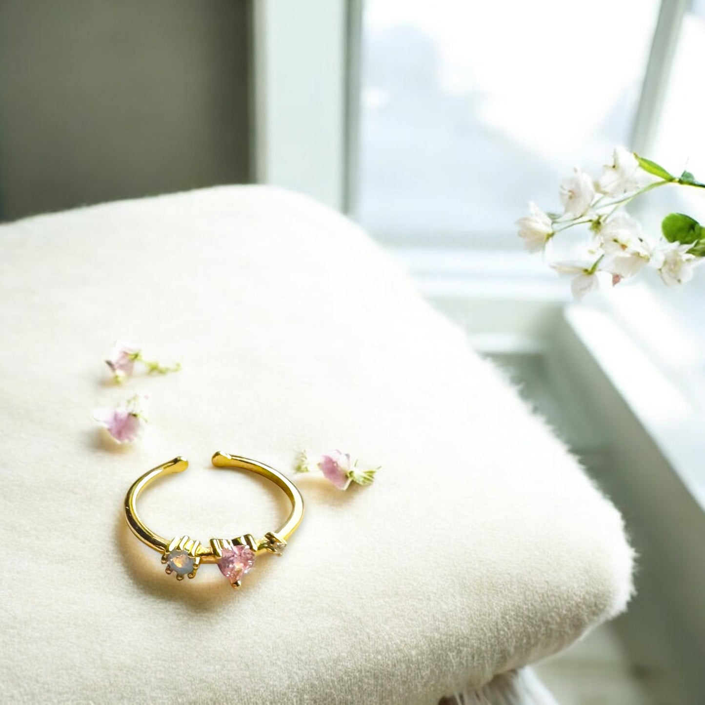 Celeste Heart Ring 3