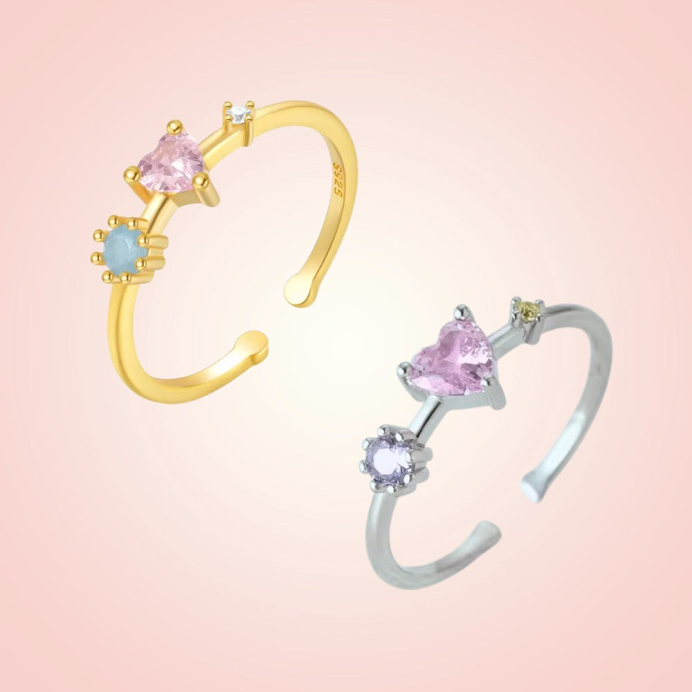 Celeste Heart Ring 6
