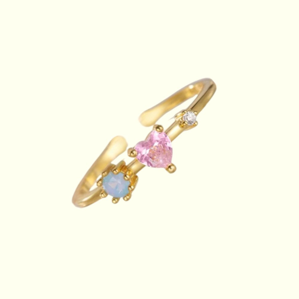 Celeste Heart Ring 8