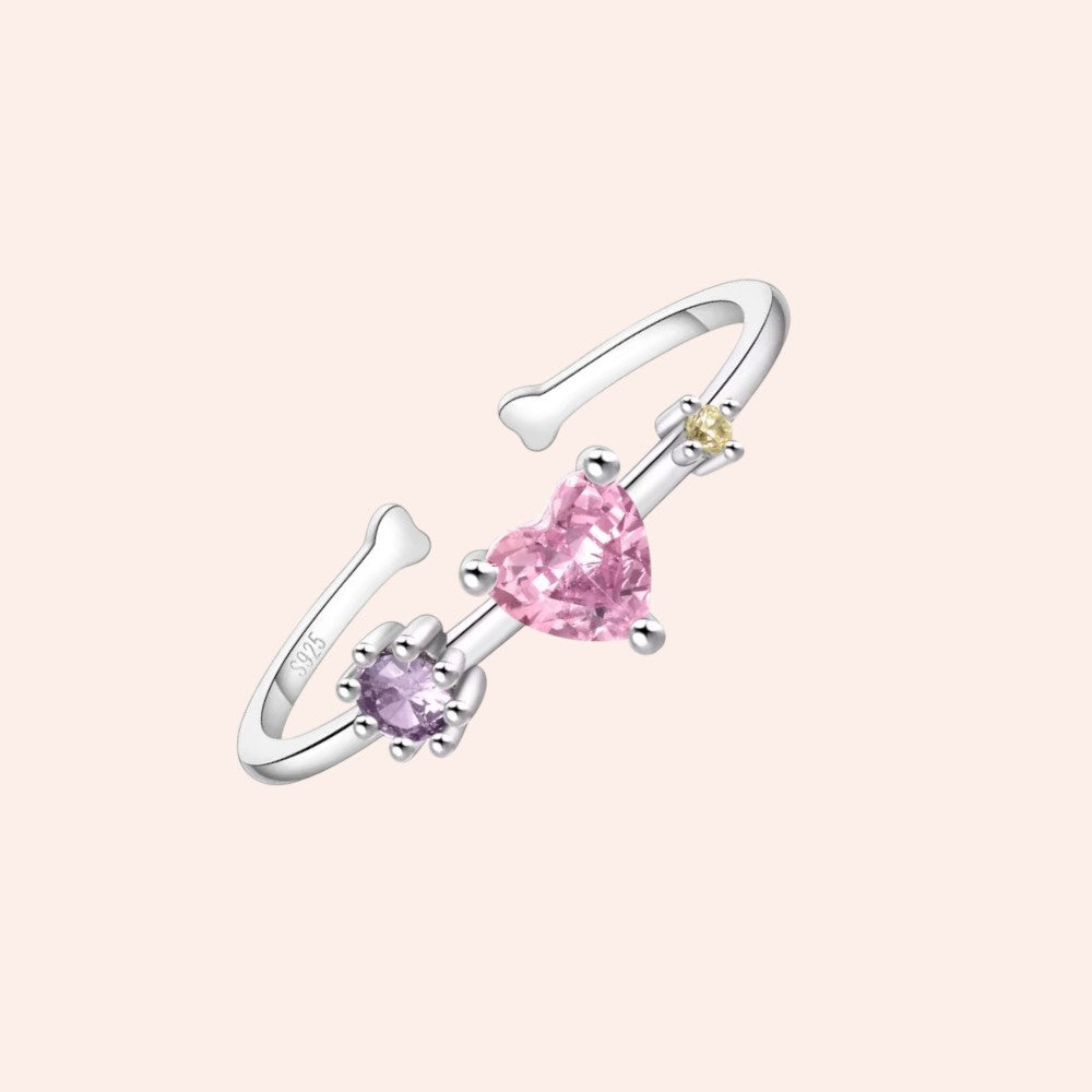 Celeste Heart Ring 9