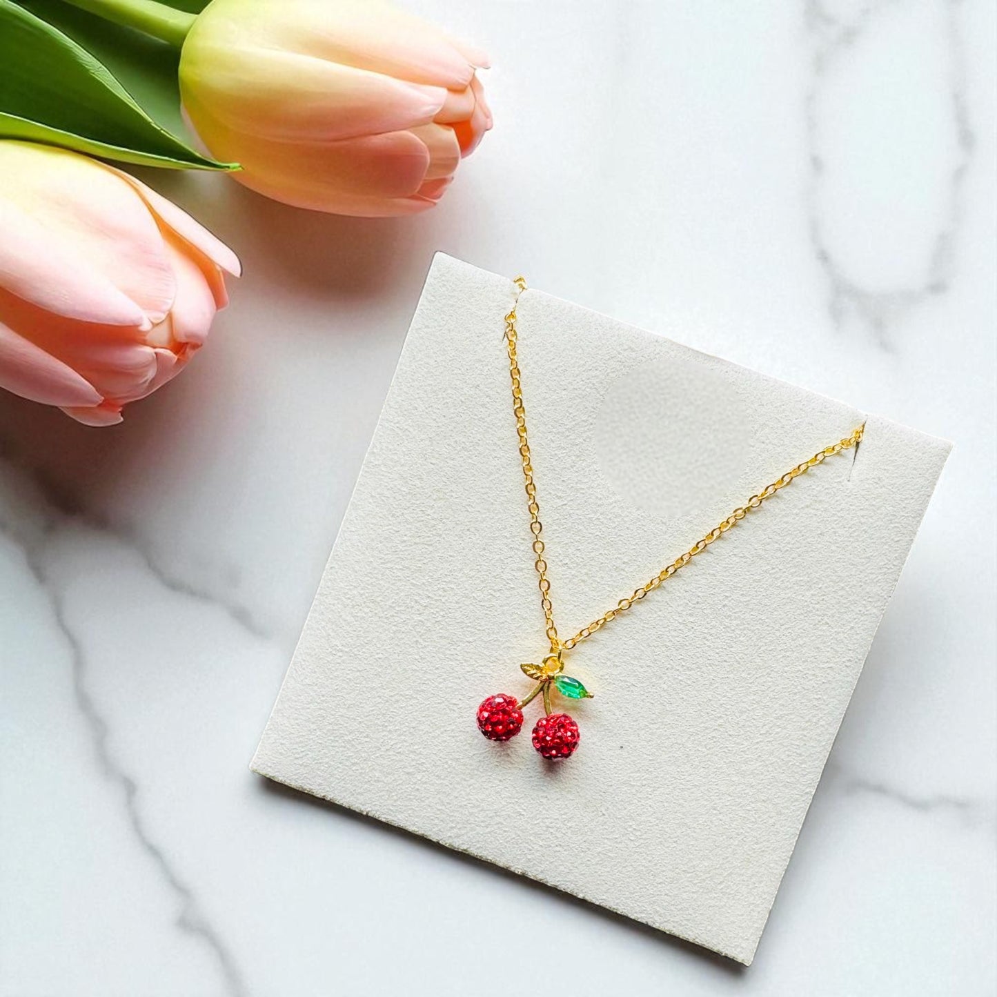 Cherry Dew Necklace