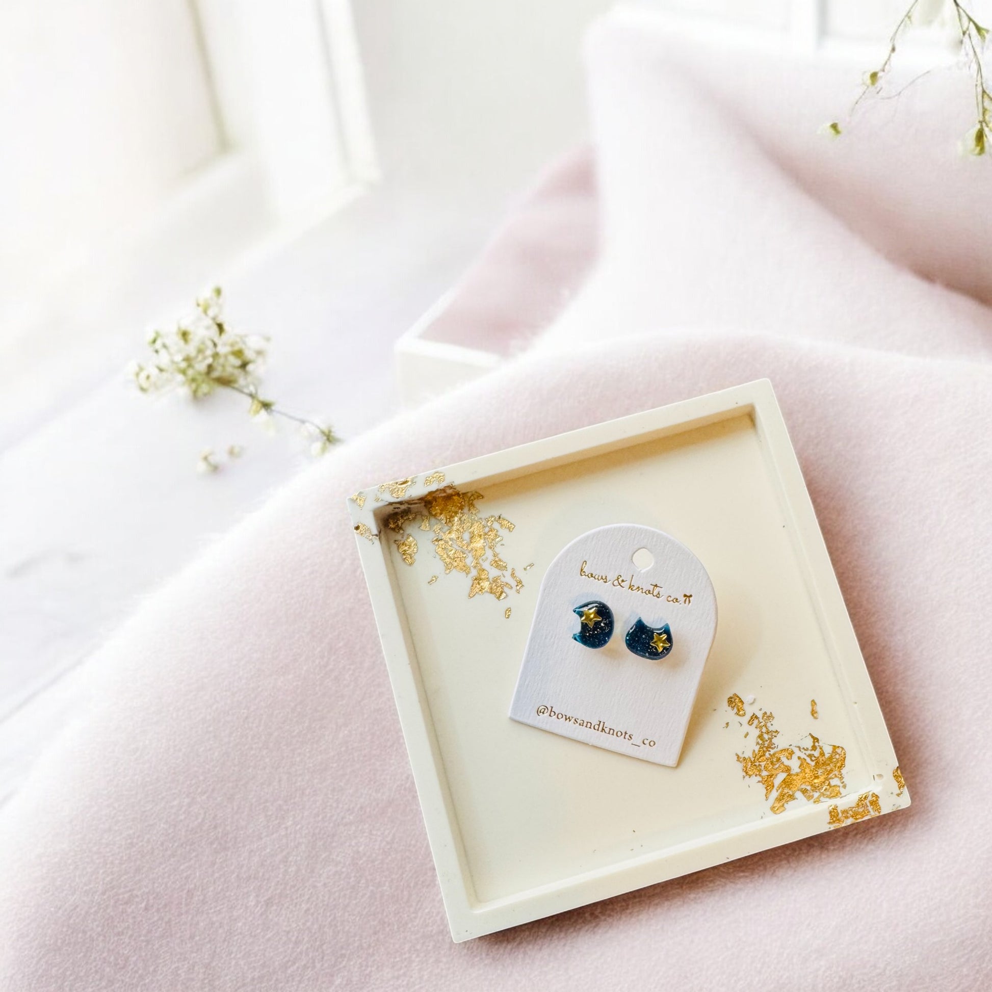 Cosmic Cat Stud Earrings 6