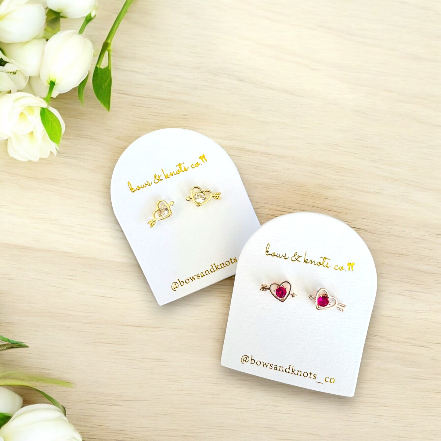 Cupid’s Kiss Studs 5