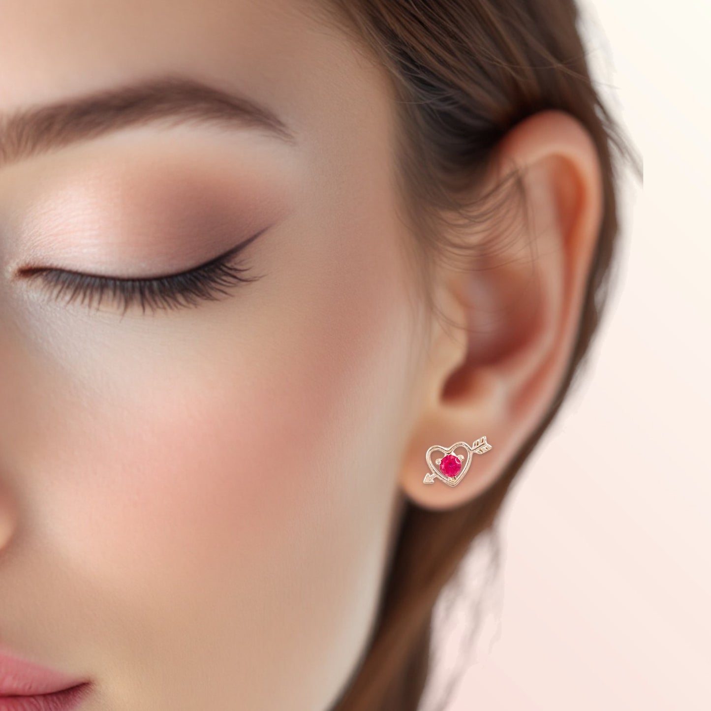 Cupid’s Kiss Studs 5