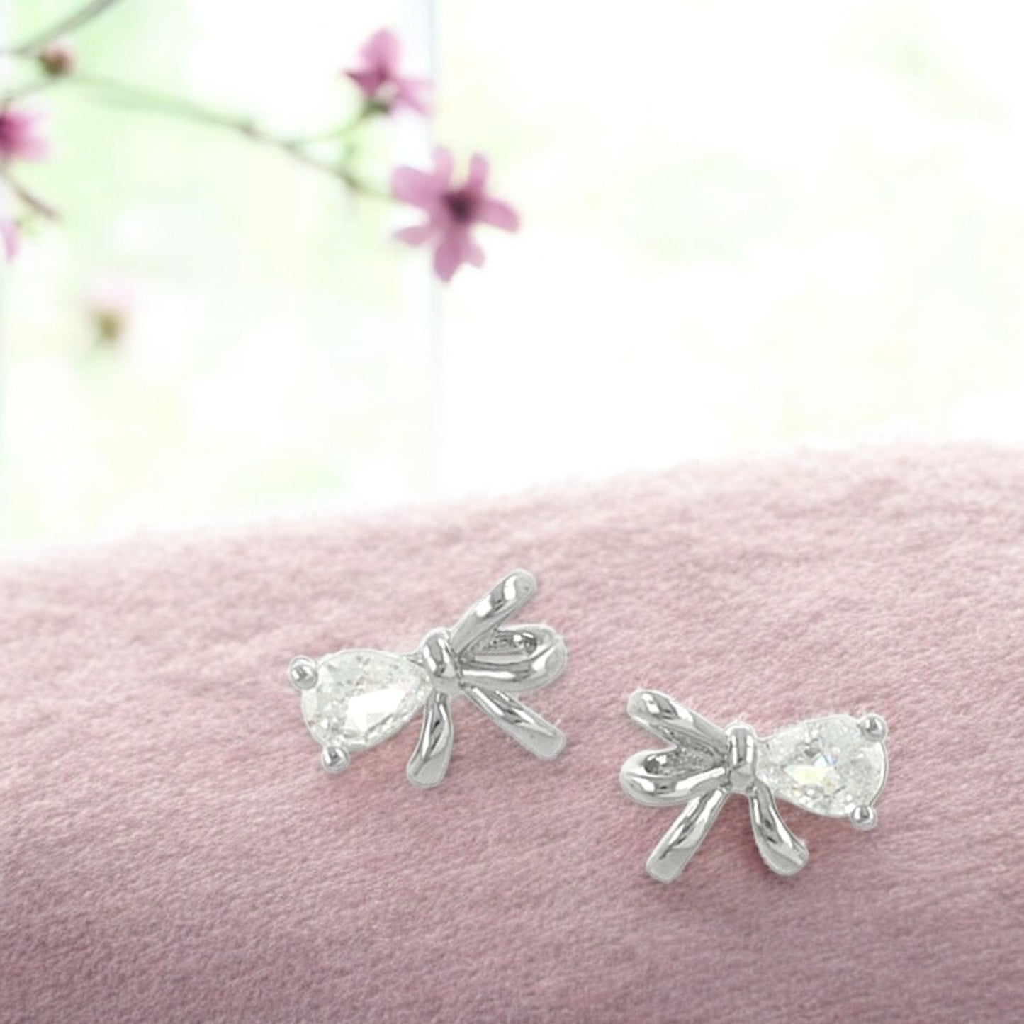 Dainty Bow Bliss Studs 2
