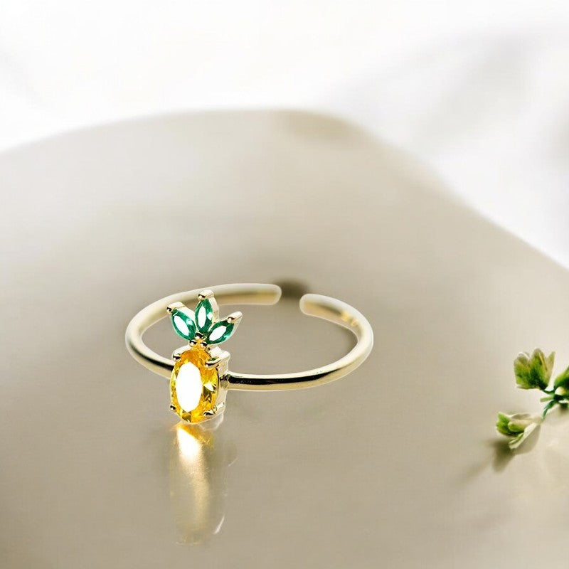 Dainty Pineapple Ring