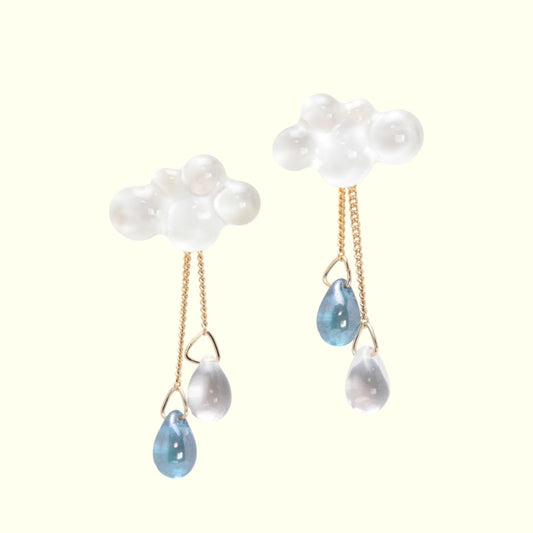 Dancing in the Raing Earrings 1