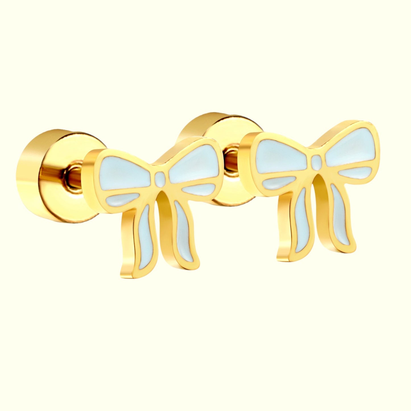 Darling Bowknot Stud Earrings 1