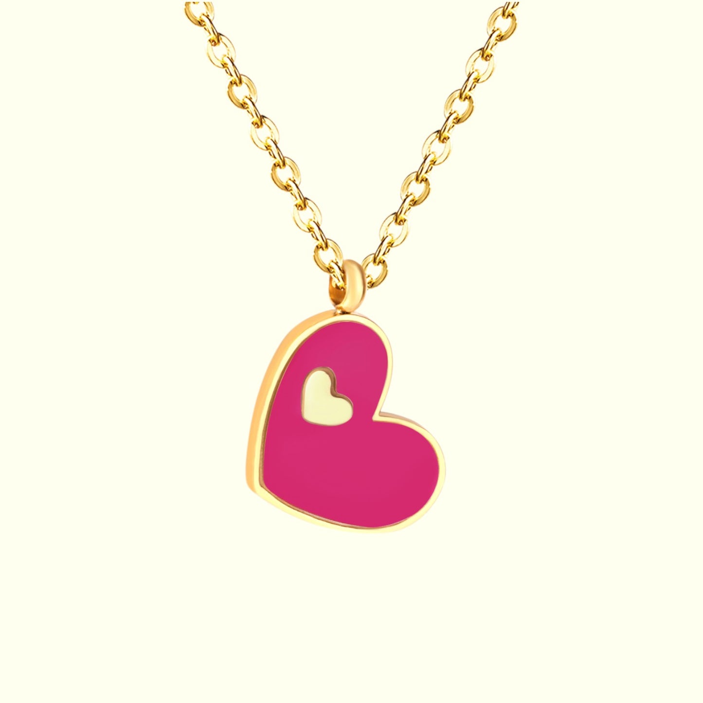 Double Heart Jewelry Set 3