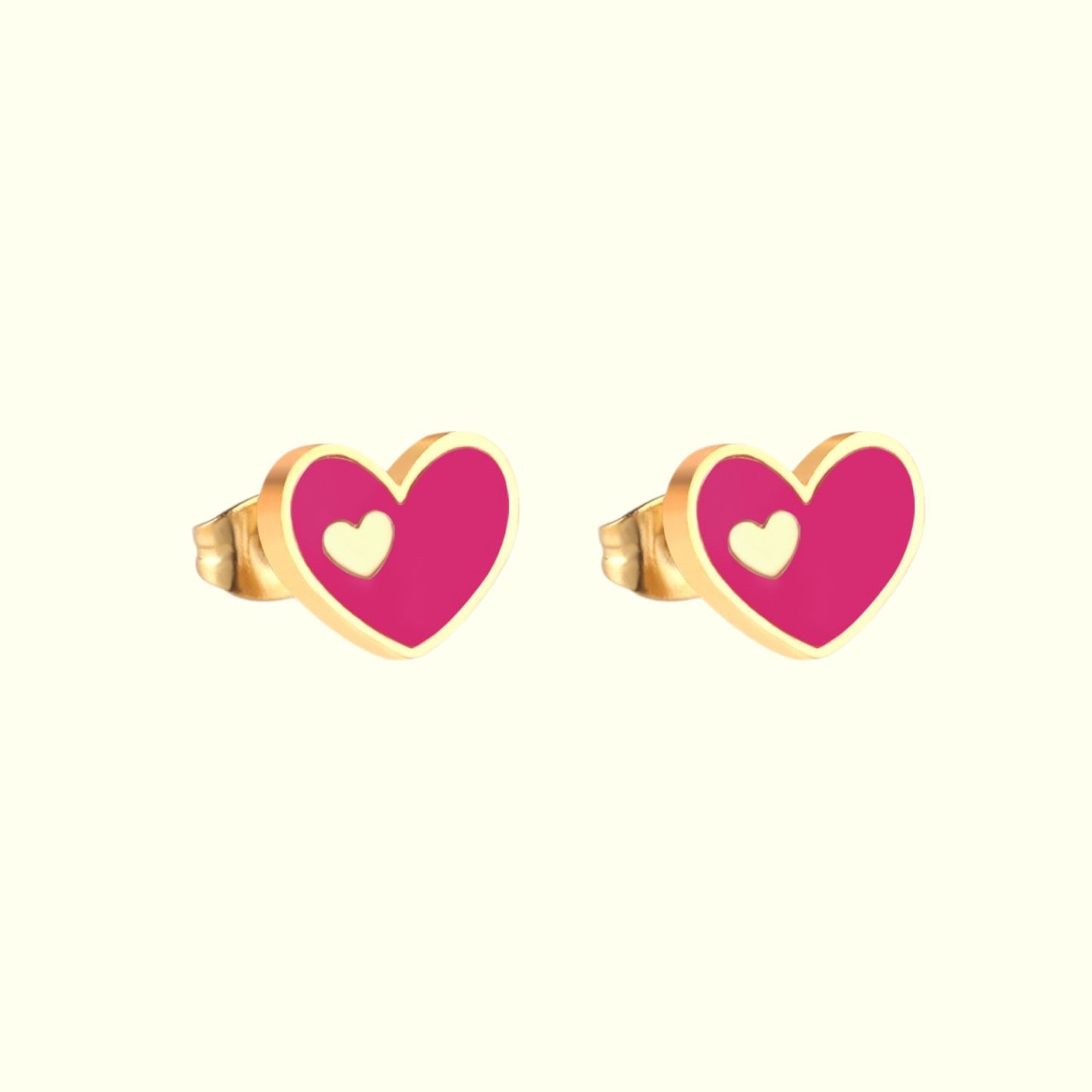 Double Heart Jewelry Set 4