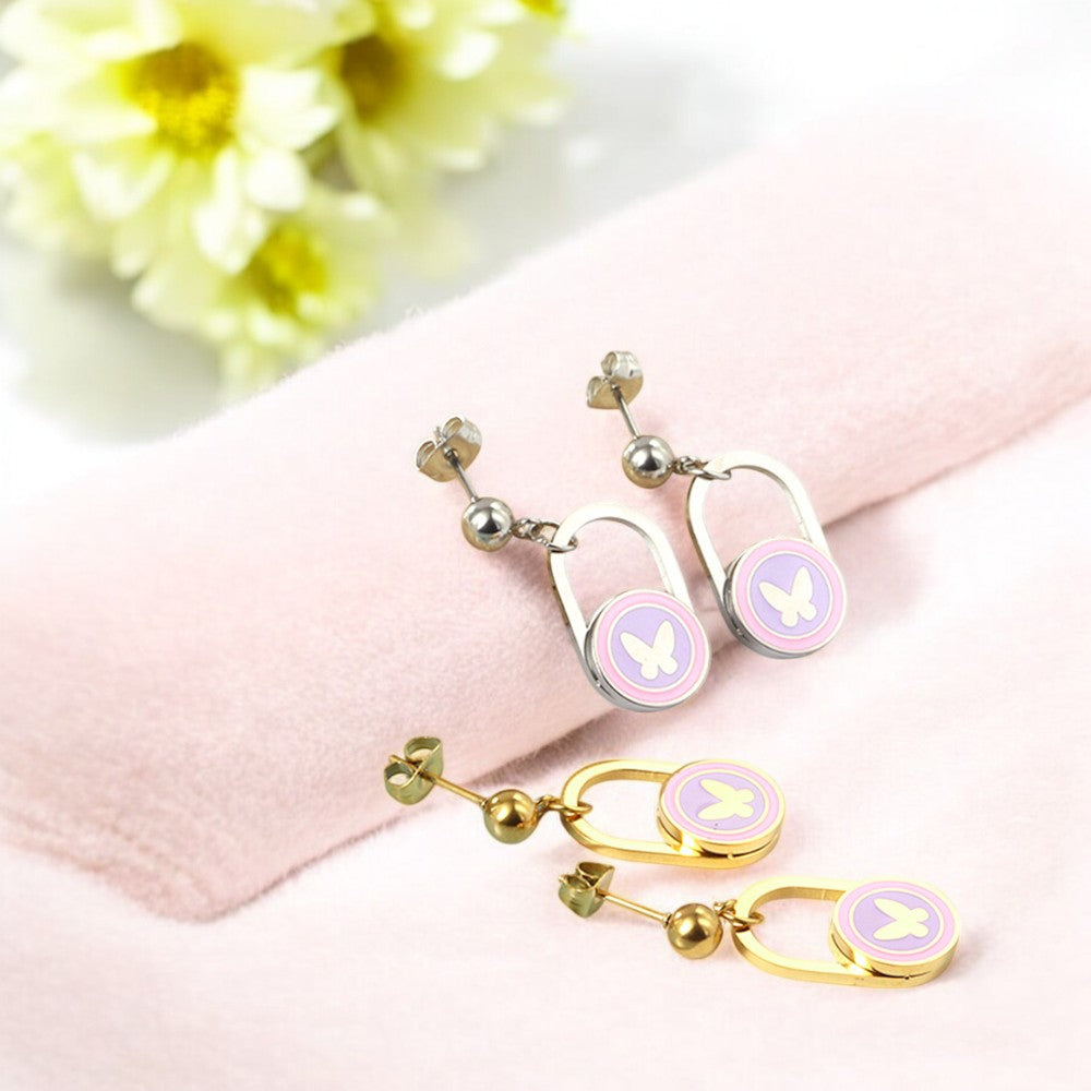 Dreamy Violet Earrings 1