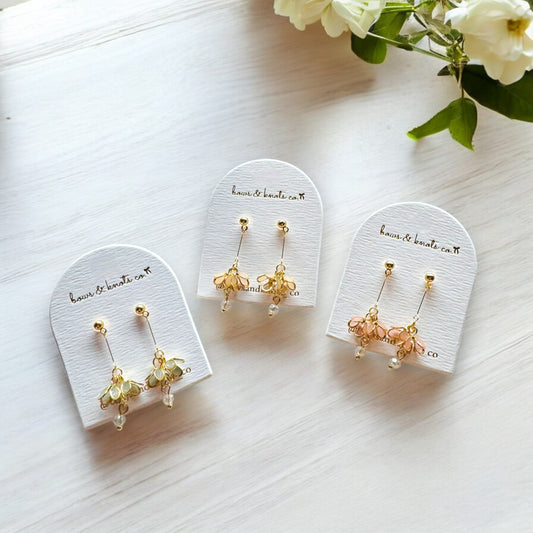 Drizzle Flower Earrings 1