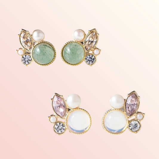 Elemental Grace Stone Earrings 2