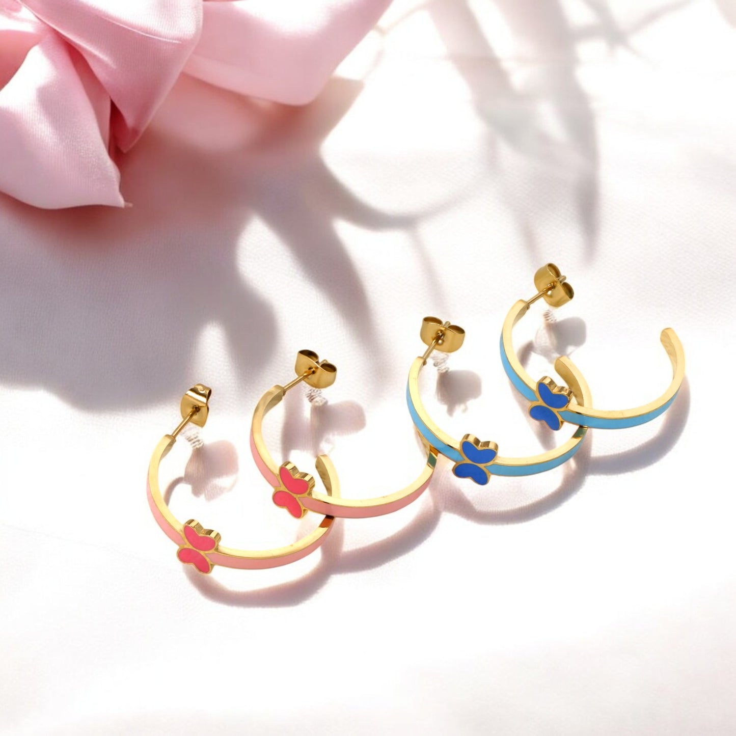 Enchanted Butterfly Hoops 1