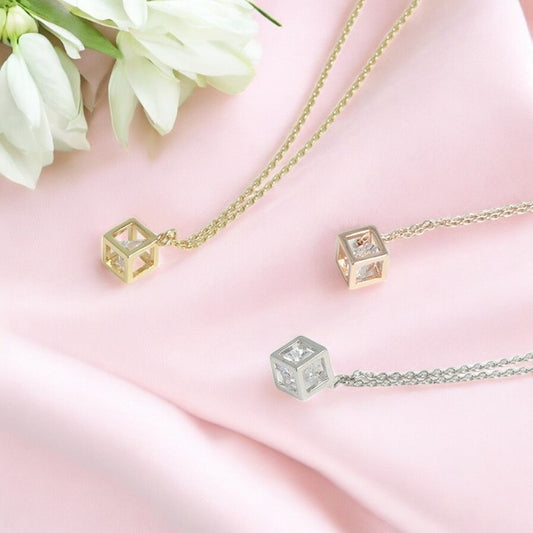 Ethereal Cube Necklace 1