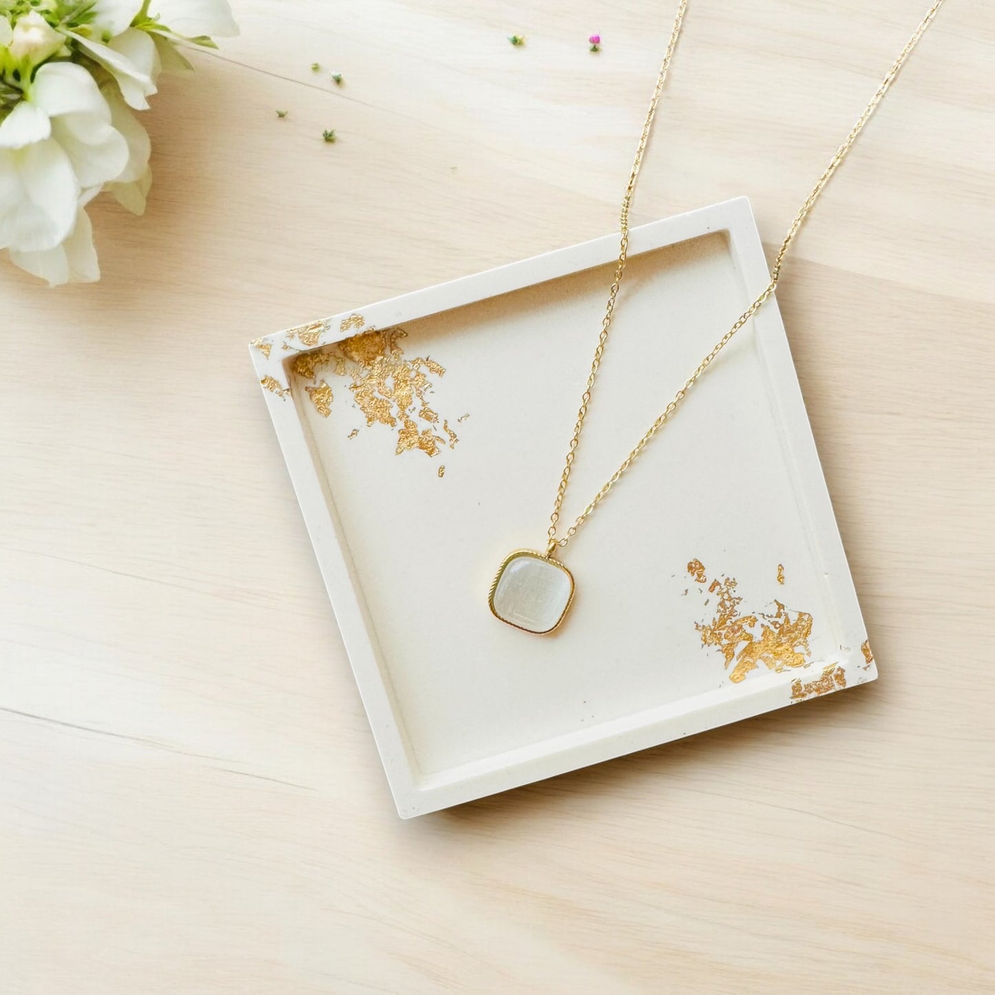 Ethereal Glow Necklace and Earrings Set 4