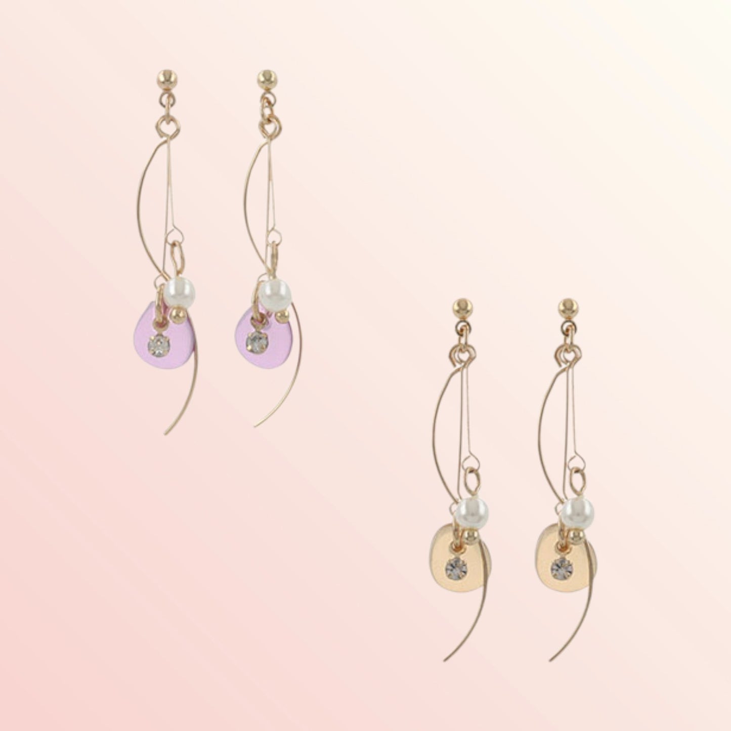 Fairy Pearl Cascade Earrings 1
