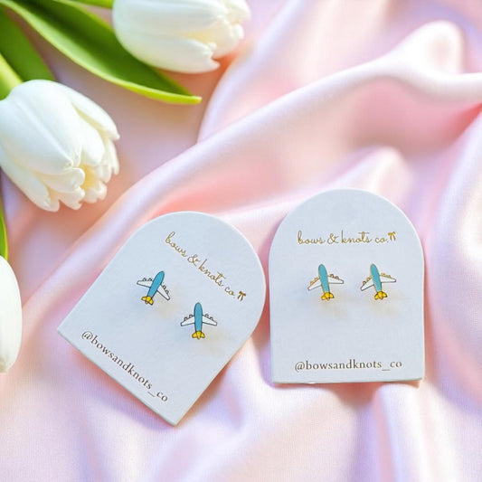 Flight Mode Stud Earrings 1