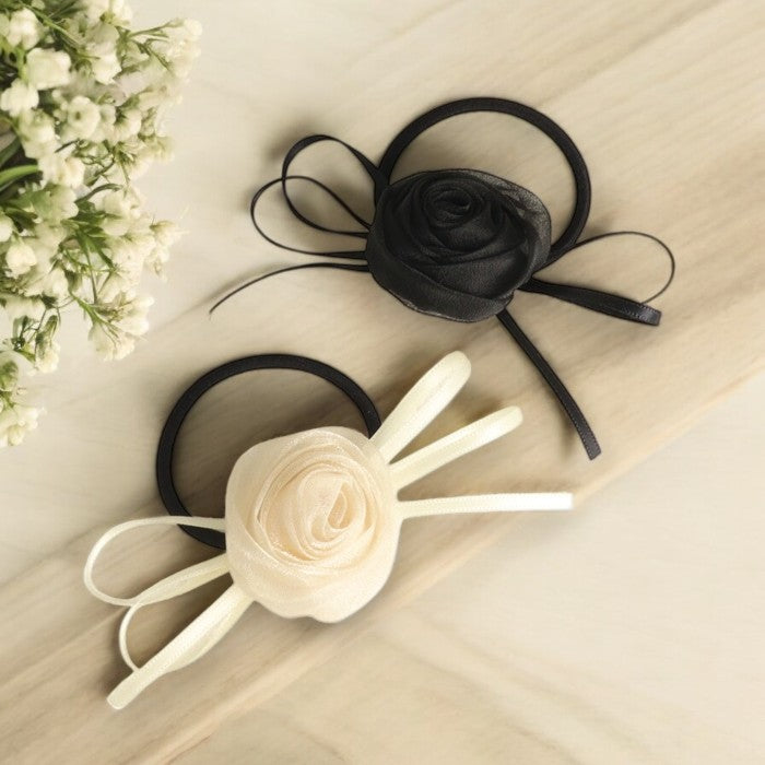 Floral Grace Hair Tie 1