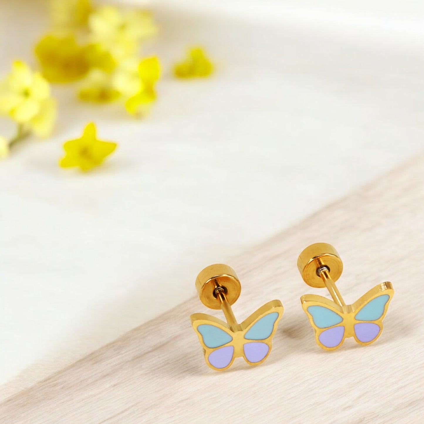 Flutter Butterfly Stud Earrings 3