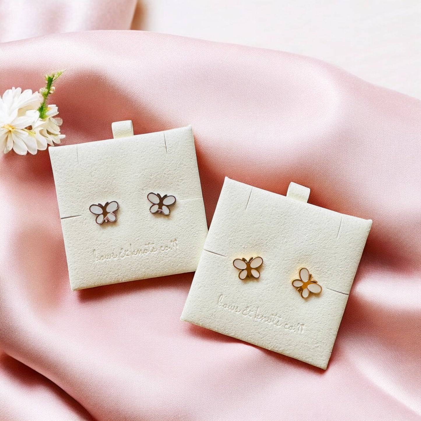 Flutter Glow Stud Earrings 2