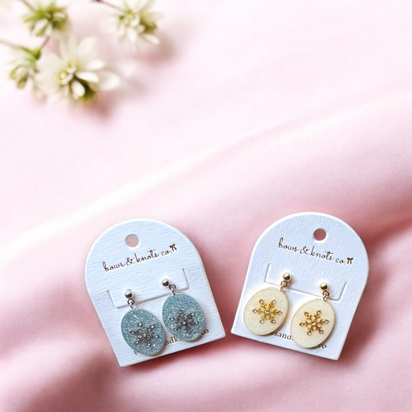 Frosted Glow Earrings - 2
