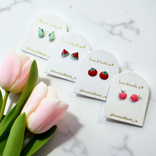 Fruity Stud Earrings 1