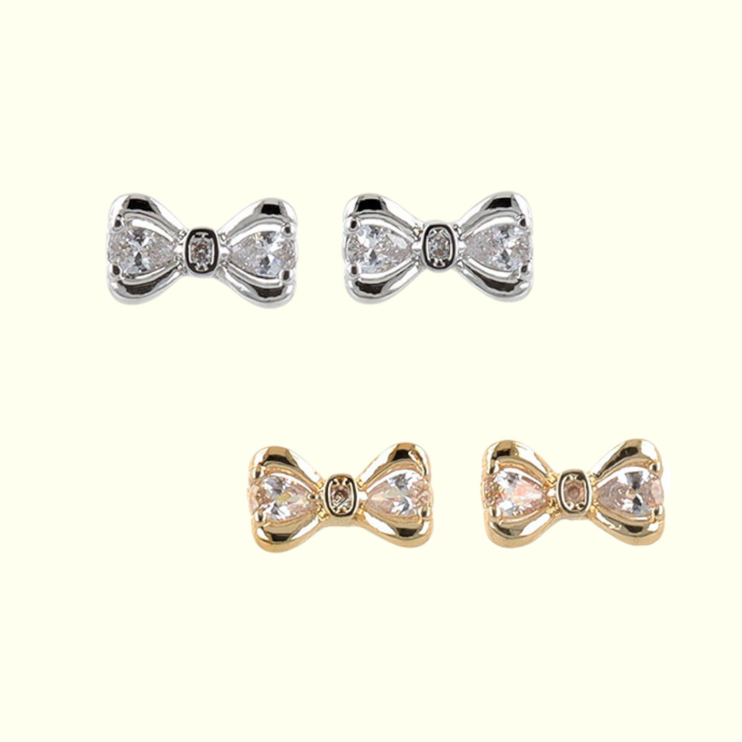 Gleaming Bow Studs 1
