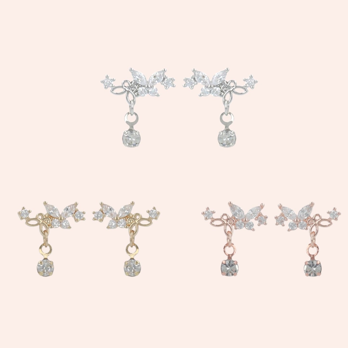 Gleaming Wings Studs 1