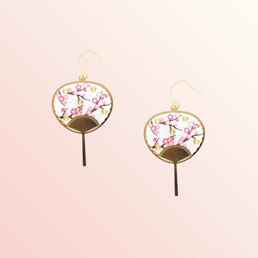 Hanami Fan Earrings 1