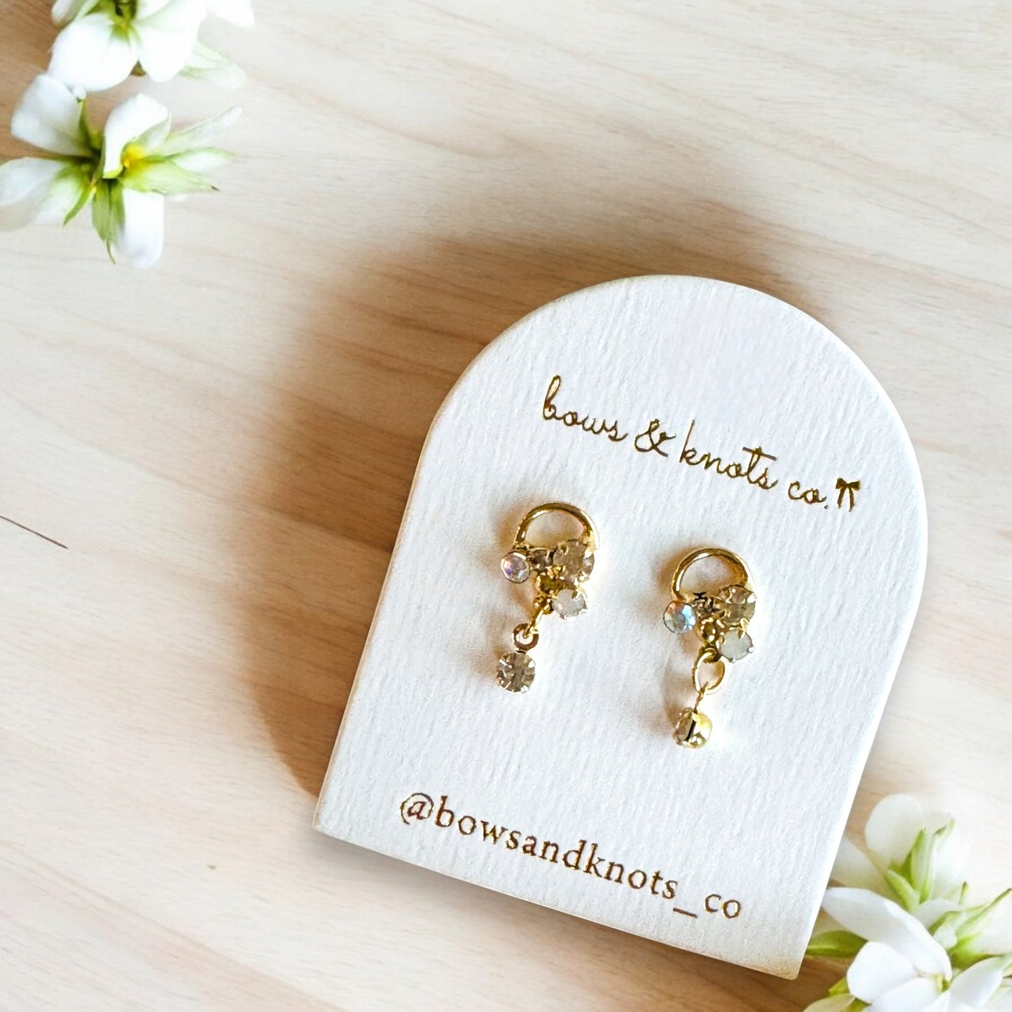 Hushed Rain Earrings 2