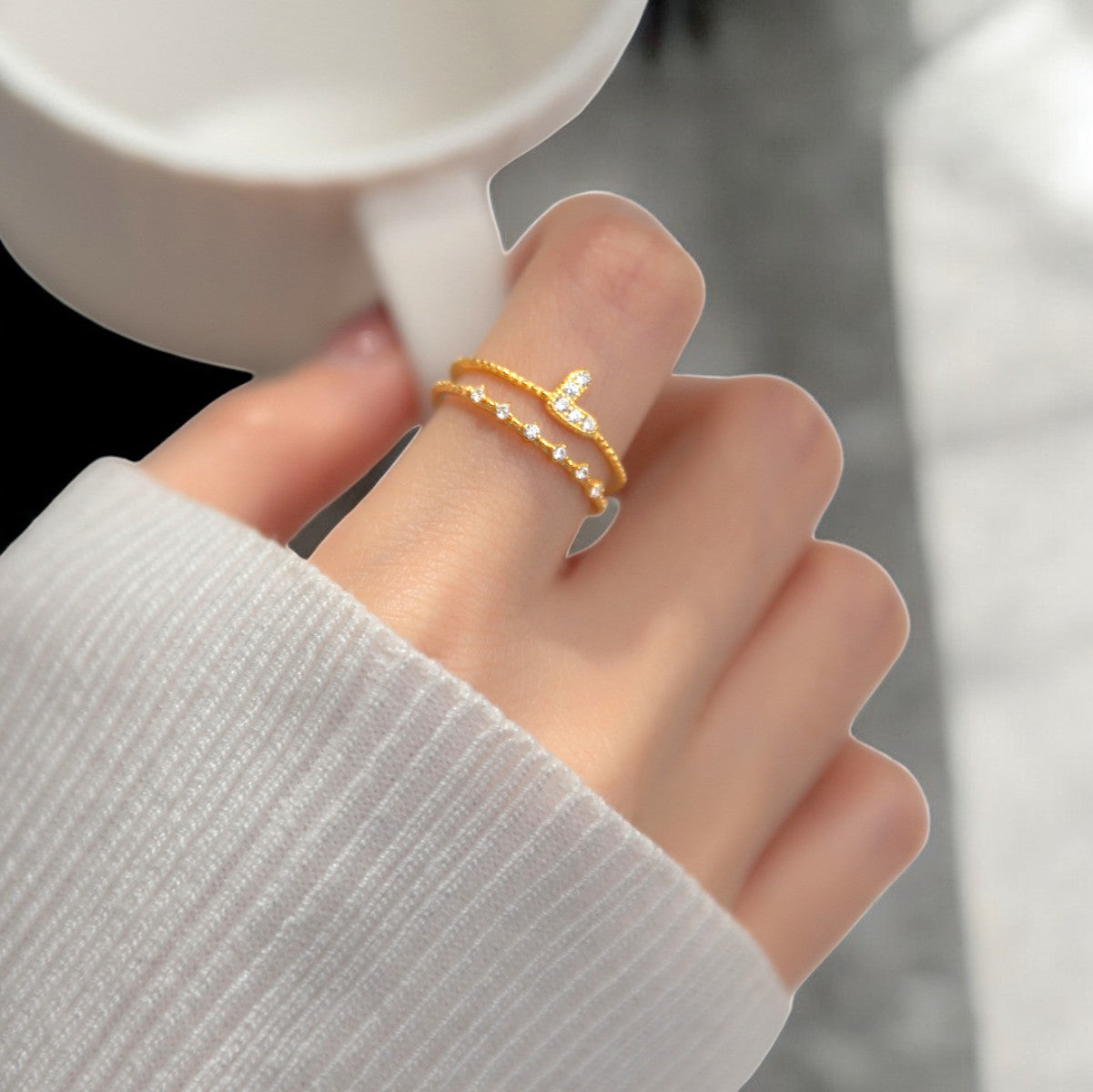 Infinite Love Ring gold 4