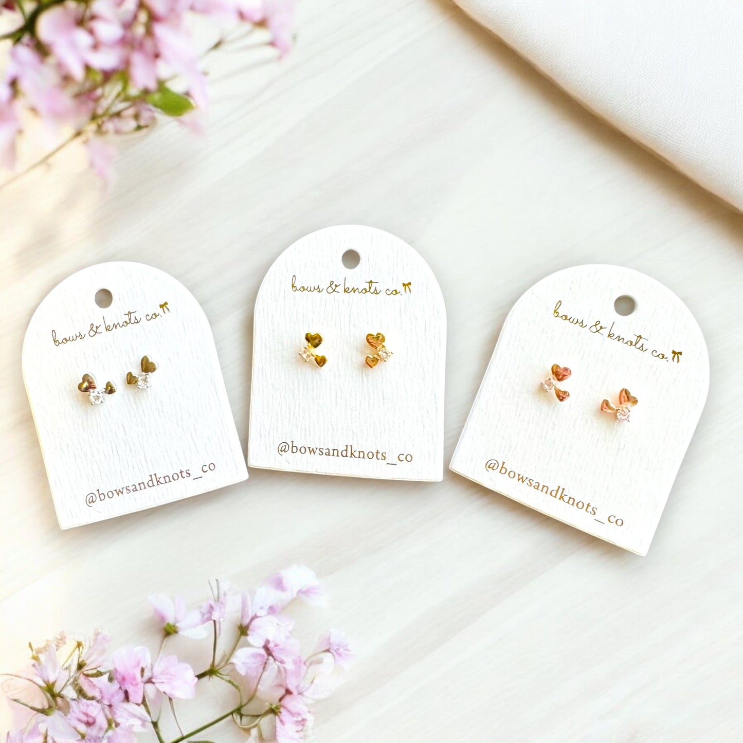 Love Link Studs 3