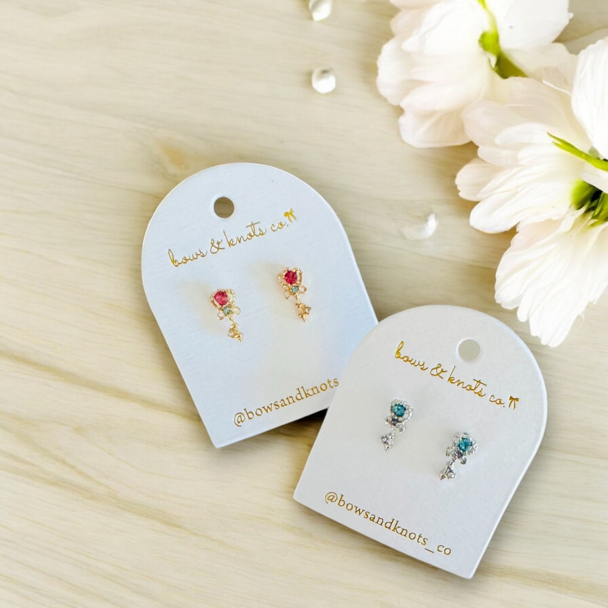 Love Lock Studs 5