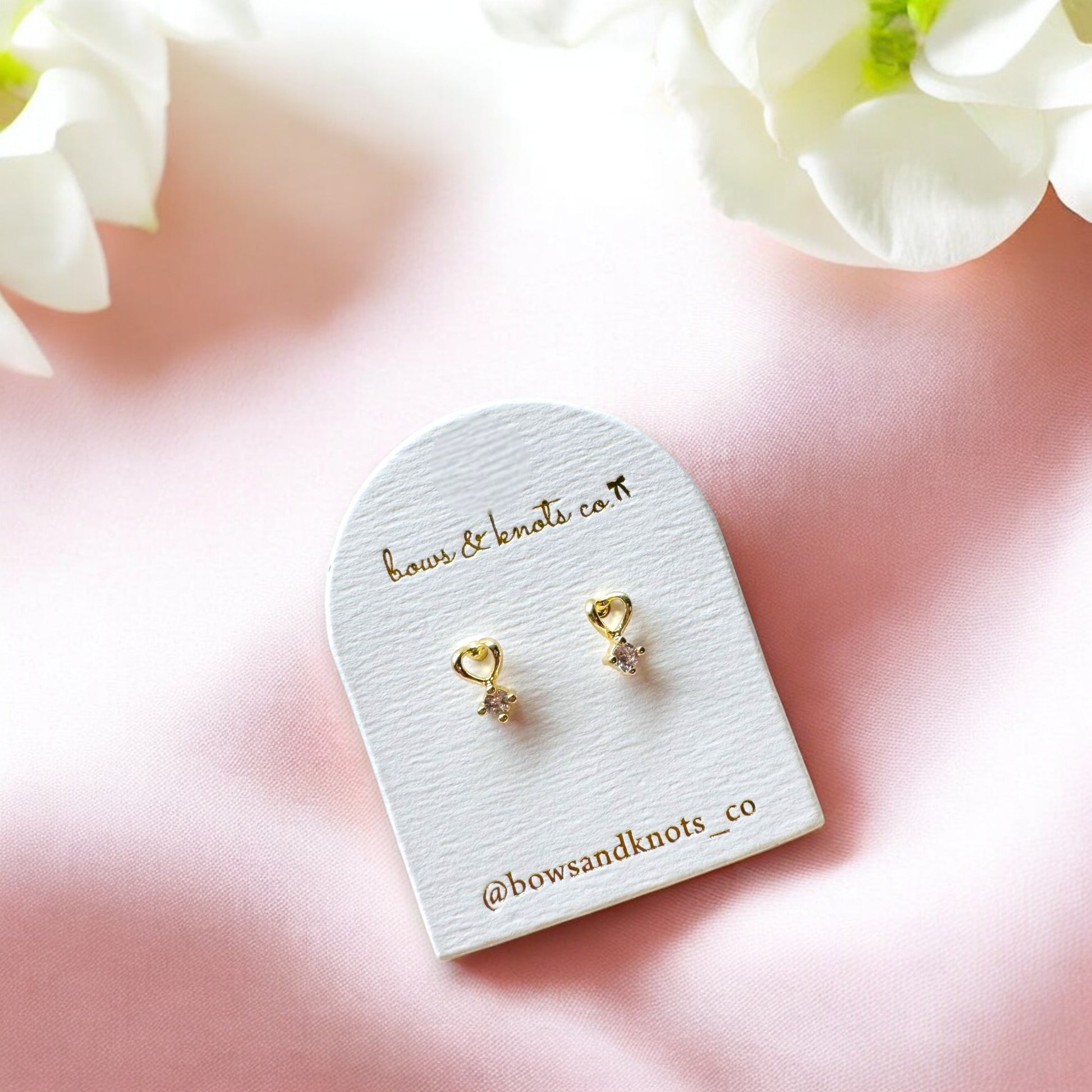 Love Zirconia Studs 4