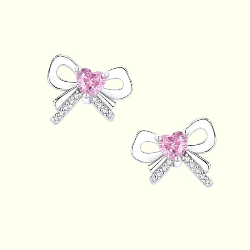 Love in a Bow Stud Earrings 1