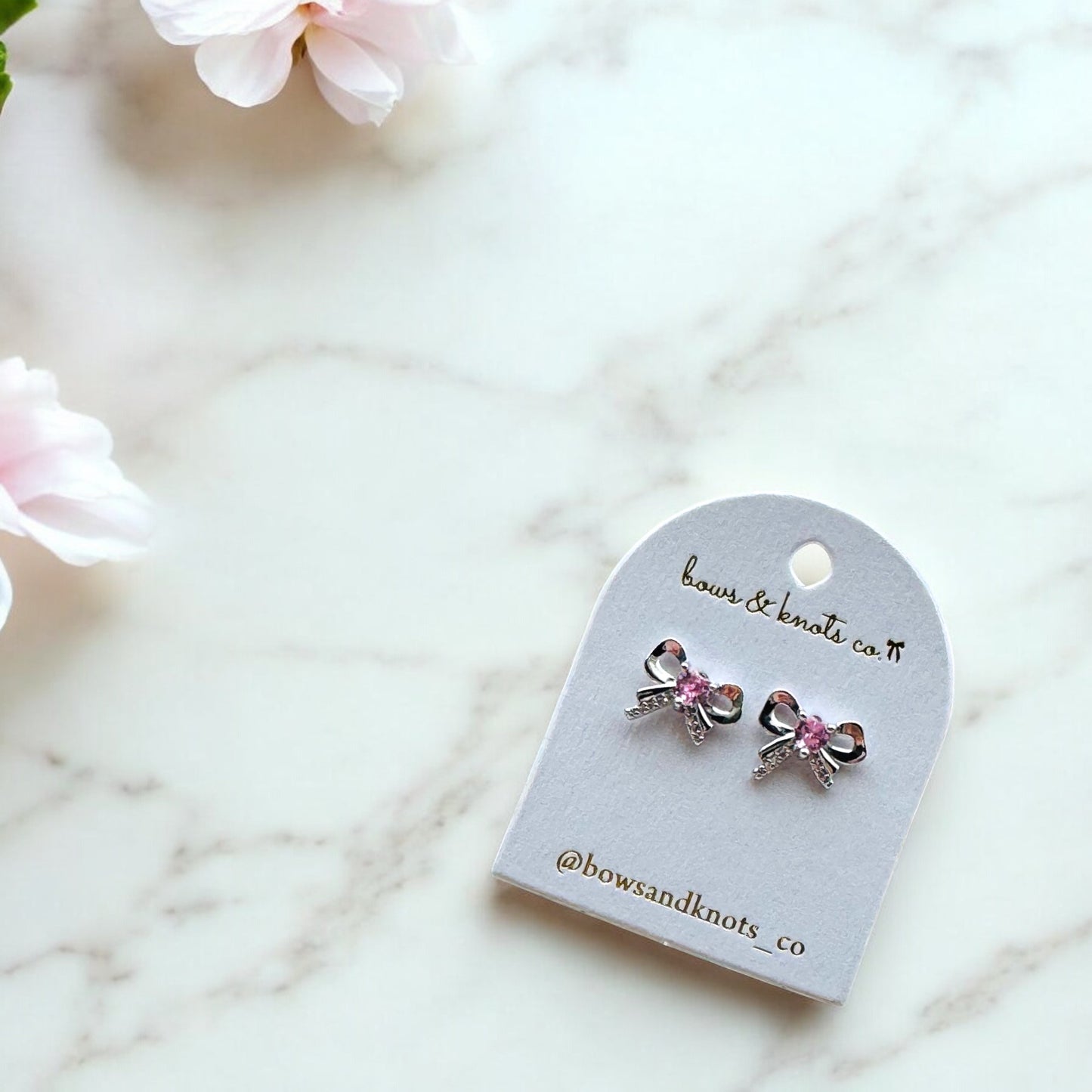 Love in a Bow Stud Earrings 4