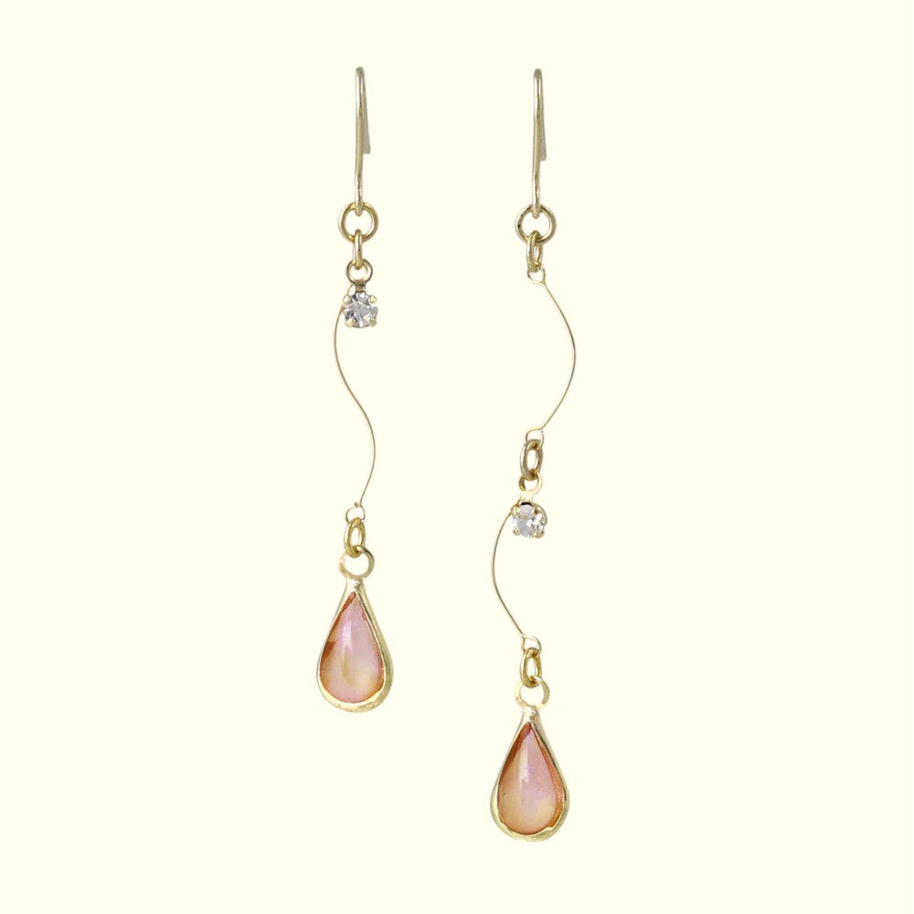 Luminous Teardrop Earrings 6