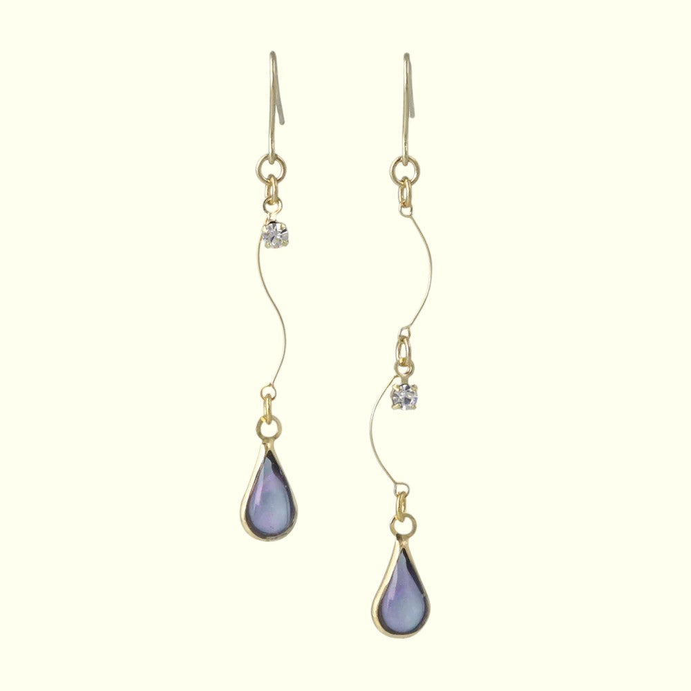 Luminous Teardrop Earrings 7
