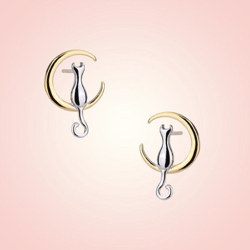 Luna Cat Earrings 1