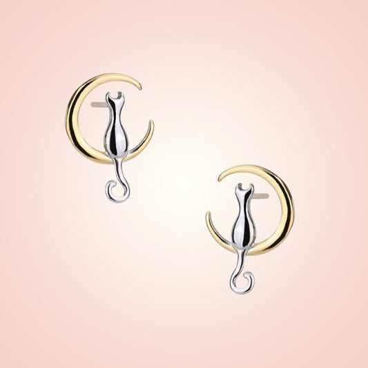 Luna Cat Earrings 1