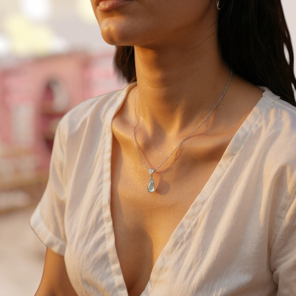 Lustre Drop Necklace 4